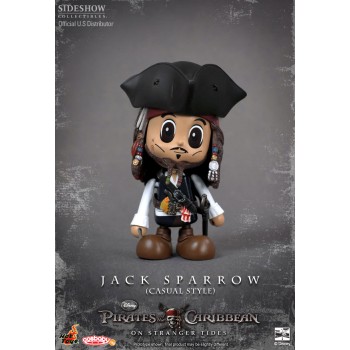 Pirates of the Caribbean On Stranger Tides Cosbaby S Series Casual Jack Sparrow 8cm